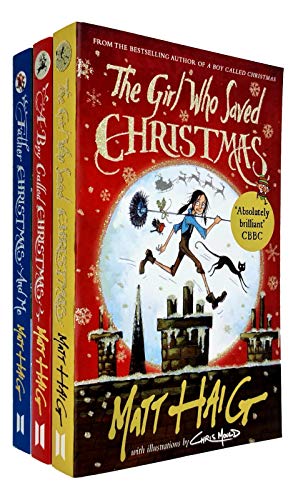 Imagen de archivo de matt haig 3 books collection set - the girl who saved christmas,a boy called christmas,father christmas and me[hardcover] a la venta por Revaluation Books