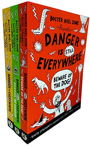 Stock image for The Danger is Everywhere Collection Series 3 Books Set by David O'Doherty (Danger Is Everywhere, Danger Is Still Everywhere & Danger Really is Everywhere) for sale by Books Unplugged