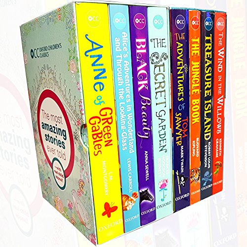 Stock image for The Most Amazing stories ever told Oxford Children's Classics World of Adventure and wonders 8 books collection box set for sale by Revaluation Books