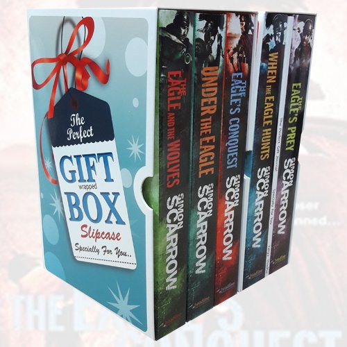 9789123628216: simon scarrow eagles of the empire vol(1 - 5) 5 books collection set with gift journal gift wrapped slipcase - under the eagle, the eagle's conquest, when the eagle hunts, the eagle and the wolves