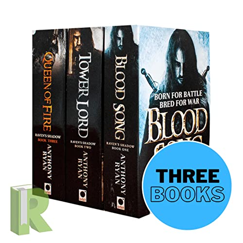 Stock image for raven's shadow series anthony ryan collection 3 books set (blood song, tower lord, queen of fire) for sale by Revaluation Books