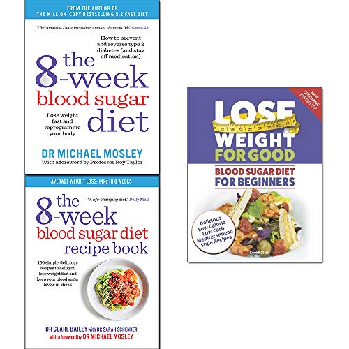 Stock image for Blood sugar diet 3 books collection- 8-week blood sugar diet and 8-week blood sugar diet recipe for sale by Revaluation Books