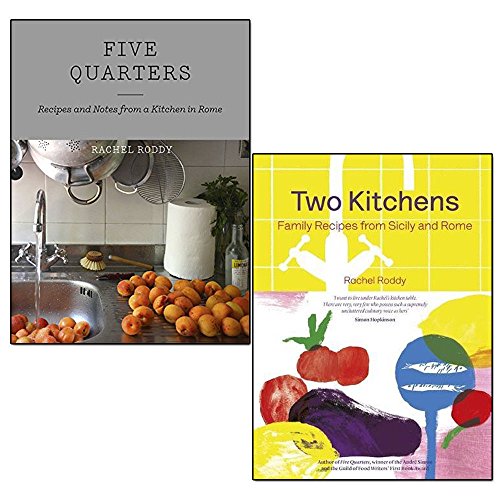 Beispielbild fr five quarters and two kitchens 2 books collection set by rachel roddy- recipes and notes from a kitchen in rome, family recipes from sicily and rome zum Verkauf von Revaluation Books