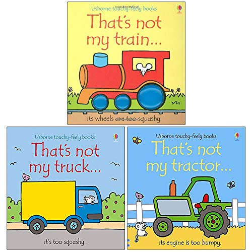 Beispielbild fr Thats not my touchy feely series 2 :3 books collection (tractor[hardcover],train,truck) zum Verkauf von Revaluation Books