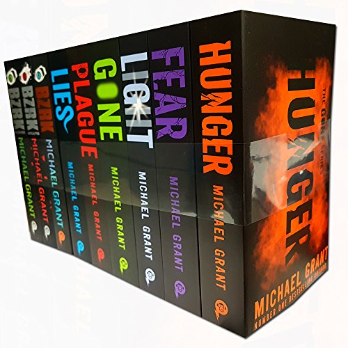 Stock image for michael grant collection gone and bzrk series 9 books set (fear, plague, lies, hunger, gone, light, bzrk, bzrk apocalypse, bzrk: reloaded) for sale by Revaluation Books