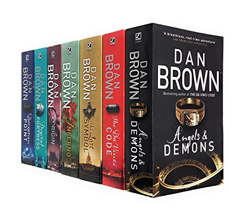 Beispielbild fr Robert Langdon Series Collection 7 Books Set By Dan Brown (Angels And Demons, The Da Vinci Code, The Lost Symbol, Inferno, Origin, Digital Fortress, Deception Point) zum Verkauf von Ergodebooks