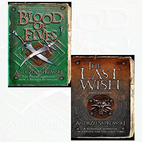 Stock image for Andrzej Sapkowski Witcher Series Collection 7 Books Gift-Box Set (The Last Wish, Sword of Destiny, Blood of Elves, Time of Contempt, Baptism of Fire) for sale by Books Unplugged