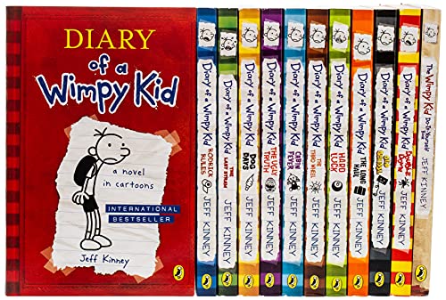 9789123653157: Diary Of A Wimpy Kid Collection 12 Books Set By Jeff Kinney - AbeBooks - Jeff Kinney: 9123653159