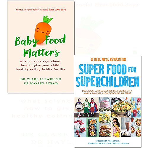 Stock image for Super food for superchildren and baby food matters 2 books collection set for sale by Revaluation Books