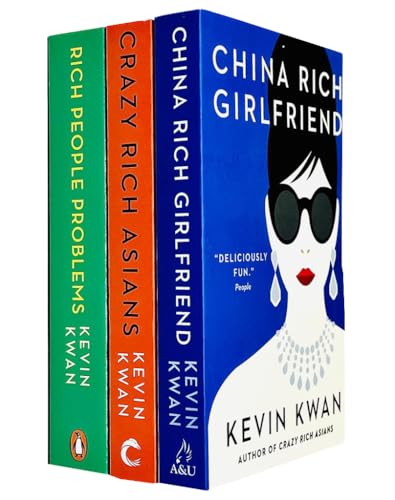 Imagen de archivo de Kevin Kwan Crazy Rich Asians Trilogy Collection 3 Books Set Pack (Crazy Rich Asians, China Rich Girlfriend, Rich People Problems) a la venta por Front Cover Books