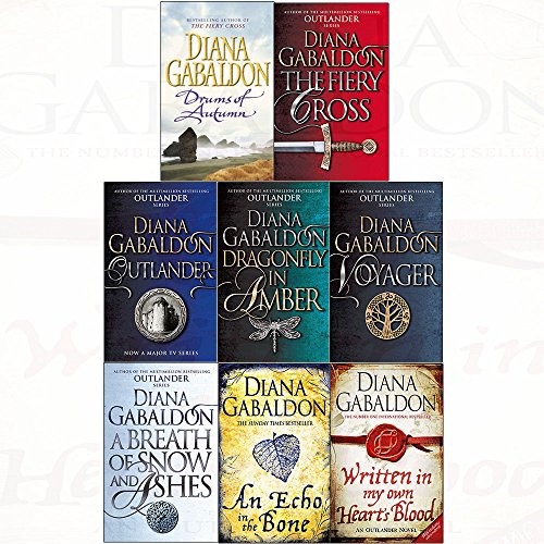 Imagen de archivo de Diana gabaldon collection outlander series (books 1 to 8) dragonfly in amber, voyager 8 books set a la venta por Blindpig Books