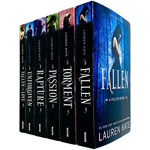 Beispielbild fr Fallen Series Complete 6 Books Collection Set by Lauren Kate (Fallen, Torment, Passion, Rapture, Unforgiven & Fallen in Love) zum Verkauf von Books Unplugged