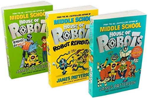 Imagen de archivo de House of robots series james patterson collection 3 books set a la venta por Blindpig Books