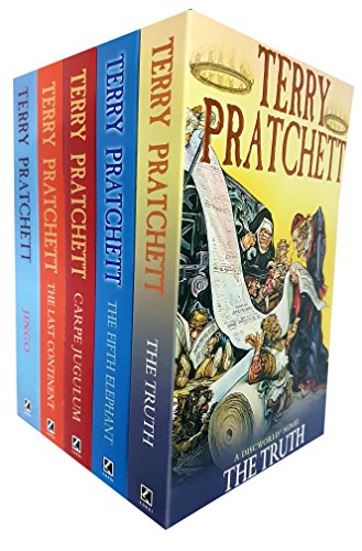 Beispielbild für Terry pratchett Discworld novels Series 5 :5 books collection set zum Verkauf von GoldBooks