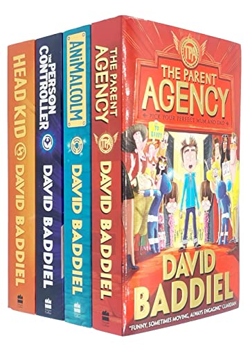 Stock image for David baddiel 4 books collection pack set (parent agency,animalcolm,person controller,birthday boy) for sale by Big River Books