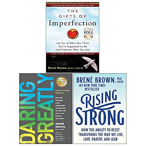 Stock image for Bren Brown Collection 3 Books Set (Rising Strong,Daring Greatly,The Gifts of Imperfection) for sale by Lucky's Textbooks