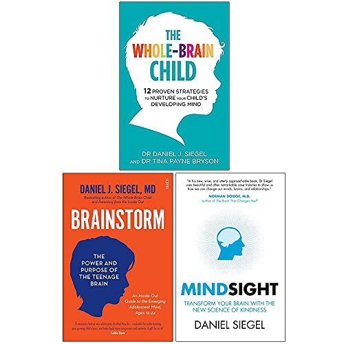 Stock image for Whole brain child, brainstorm and mindsight 3 books collection set for sale by GF Books, Inc.