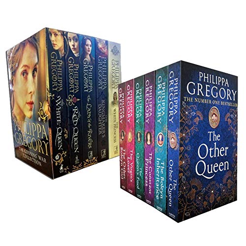Stock image for Philippa gregory collection tudor court and cousins war series 11 books set for sale by Grumpys Fine Books