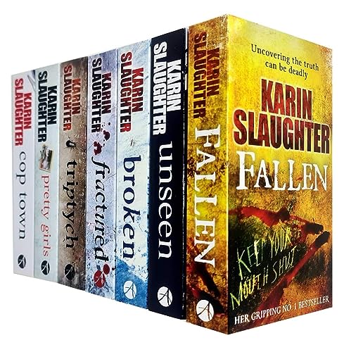 Beispielbild fr Karin Slaughter Will Trent and Grant County 8 Books Collection Set (Kisscut, Indelible, Blindsighted, Broken, Like a Charm, Triptych, Unseen and More) zum Verkauf von GoldBooks