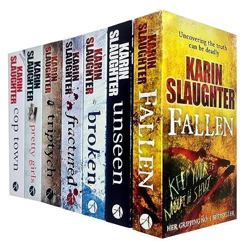Stock image for Karin Slaughter Will Trent and Grant County 8 Books Collection Set (Kisscut, Indelible, Blindsighted, Broken, Like a Charm, Triptych, Unseen and More) for sale by GF Books, Inc.
