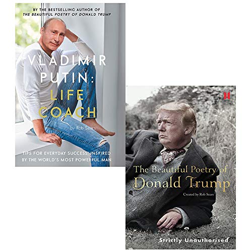 Imagen de archivo de Vladimir Putin Life Coach, Beautiful Poetry Of Donald Trump 2 Books Collection Set a la venta por Revaluation Books