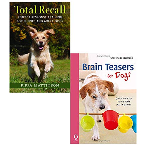 Imagen de archivo de Total recall, brain teasers for dogs 2 books collection set a la venta por GF Books, Inc.