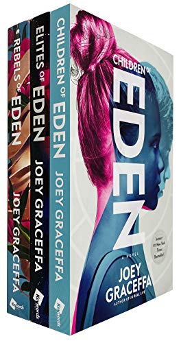 Immagine stock per Trilogia dei Figli dell'Eden Collezione Joey Graceffa Set di 3 libri (Children of Eden, Elites of Eden, Rebels of Eden)