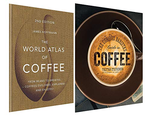 Imagen de archivo de Baristas guide to coffee, world atlas of coffee 2 books collection set a la venta por Books Unplugged