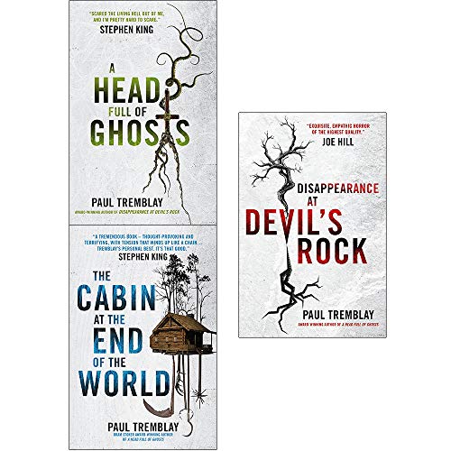 Stock image for Paul tremblay collection 3 books set (a head full of ghosts, the cabin at the end of the world, disappearance at devil's rock) for sale by Revaluation Books