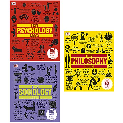 9789123777617: The Psychology Book, The Sociology Book, Philosophy Book 3 Books Collection Set