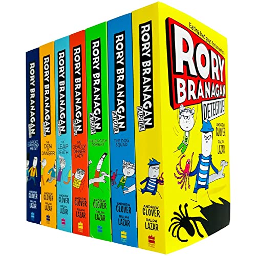 Stock image for Rory Branagan Detective Series 1-4 Books Collection Set By Andrew Clover for sale by Revaluation Books