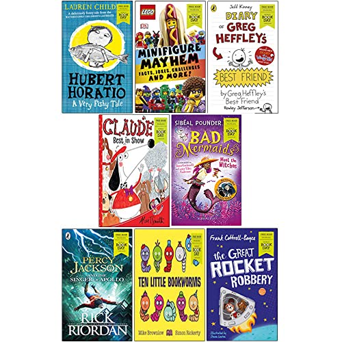 9789123781362: World Book Day 2019 - 12 Books Collection Set - The Great Rocket Robbery, Everdark, Snap, Claude Best in Show, Nought Forever...