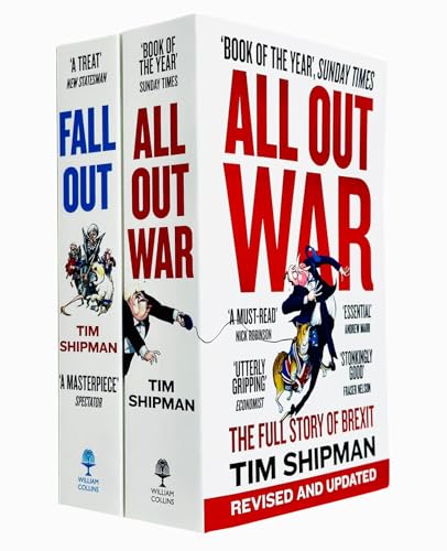 Immagine stock per Tim Shipman Brexit Collection 2 Books Set (All Out War, Fall Out)