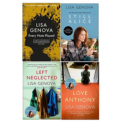 Stock image for Lisa Genova 4 Books Collection Set (Every Note Played, Still Alice, Left Neglected, Love Anthony) for sale by Wizard Books
