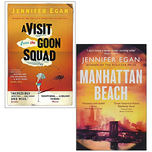 Beispielbild fr Jennifer Egan Collection 2 Books Set (A Visit From the Goon Squad, Manhattan Beach) zum Verkauf von Grumpys Fine Books