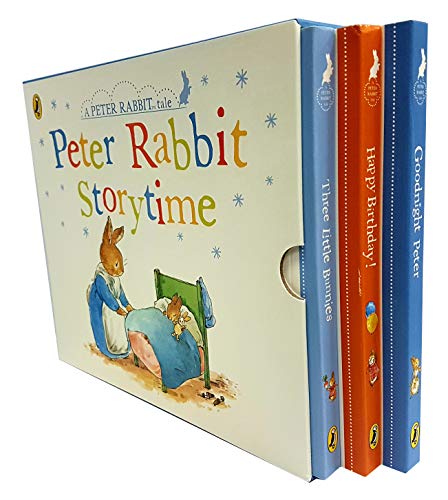 Stock image for Peter Rabbit Story Time Collection 3 Books Box Set (Goodnight Peter, Happy Birthday, Three Little Bunnies) for sale by GF Books, Inc.