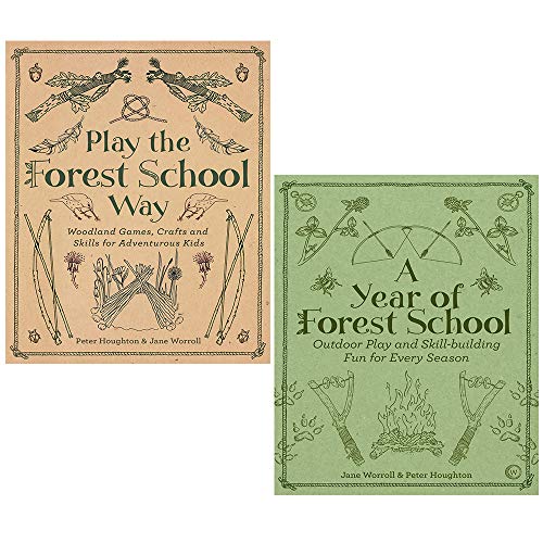 Stock image for Jane Worroll Collection 2 Books Set (A Year of Forest School, Play the Forest School Way) for sale by Revaluation Books
