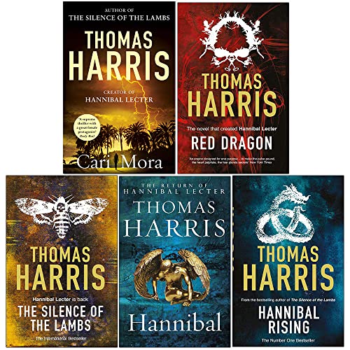 Stock image for Cari Mora [Hardback] and Hannibal Lecter Series Collection 5 Books Set by Thomas Harris (Red Dragon, Silence Of The Lambs, Hannibal, Hannibal Rising,Cari Mora) for sale by Byrd Books