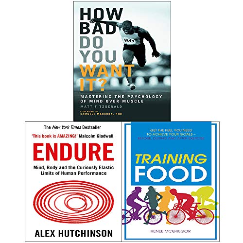 9789123836802: Endure, Training Food, How Bad Do You Want It 3 Books Collection Set