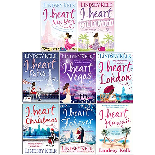 Stock image for I Heart Series Lindsey Kelk 8 Books Collection Set (New York, Hollywood, Paris, Vegas, London, Christmas, Forever, Hawaii) for sale by dsmbooks