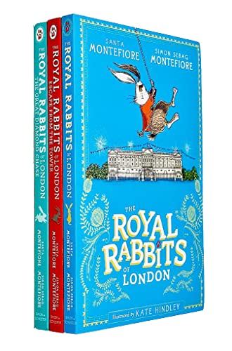 Stock image for The Royal Rabbits of London 3 Books Collection Set (The Royal Rabbits Of London, Escape From the Tower & The Great Diamond Chase) for sale by Revaluation Books