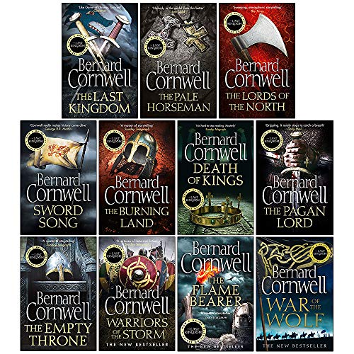 Stock image for The Last Kingdom Series 11 Books Collection Set (1-11)(Death of Kings,Warriors of the Storm,The Pagan Lord,The Empty Throne,The Last Kingdom,The Lord of the North,Sword Song,The Burning Land. for sale by Byrd Books