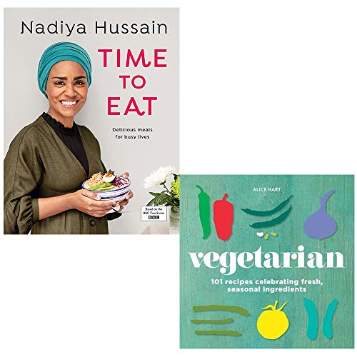 9789123863365: Time to Eat, Vegetarian 2 Books Collection Set