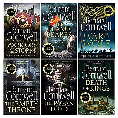 Imagen de archivo de The Last Kingdom Series 6 Books Collection Set (6-11) (Death of Kings,Pagan Lord,Empty Throne,Warriors of the Storm,Flame Bearer,War of the Wolf) a la venta por Books Unplugged