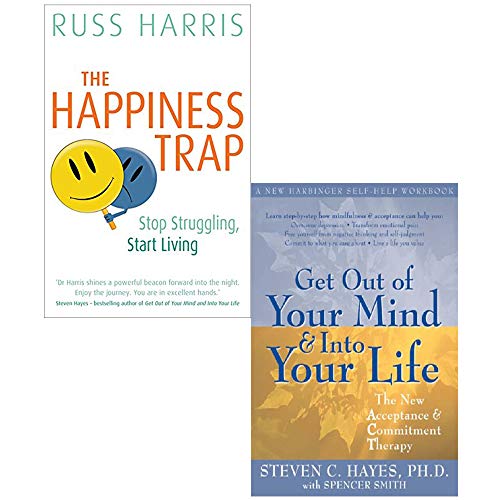 Imagen de archivo de The Happiness Trap and Get Out of Your Mind and into Your Life 2 Books Collection Set a la venta por Books Unplugged