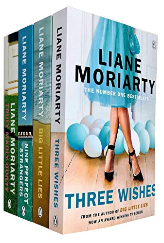 Imagen de archivo de Liane Moriarty 4 Books Collection Set (Three Wishes, Big Little Lies, Nine Perfect Strangers, Truly Madly Guilty) a la venta por GoldenWavesOfBooks