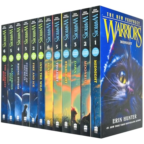 Warriors Box Set: Volumes 1 to 3: Into the Wild, Fire and Ice, Forest of  Secrets|Paperback