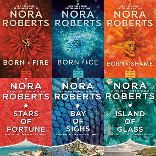 Beispielbild fr Guardians Trilogy and Concannon Sisters Trilogy Collection 6 Books Set by Nora Roberts (Stars of Fortune, Bay of Sighs, Island of Glass, Born in Fire, Born In Ice, Born In Shame) zum Verkauf von GF Books, Inc.