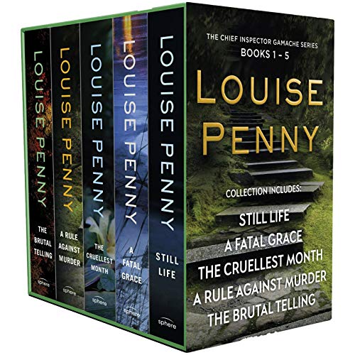 Stock image for Chief Inspector Gamache Book Series 1-5 Collection 5 Books Set (Still Life, A Fatal Grace, The Cruellest Month, A Rule Against Murder, The Brutal Telling) for sale by Revaluation Books