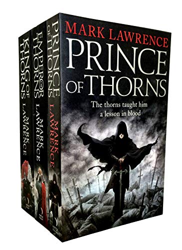 Imagen de archivo de The Broken Empire Trilogy 3 Books Set By Mark Lawrence (Prince of Thorns, King of Thorns, Emperor of Thorns) a la venta por Revaluation Books